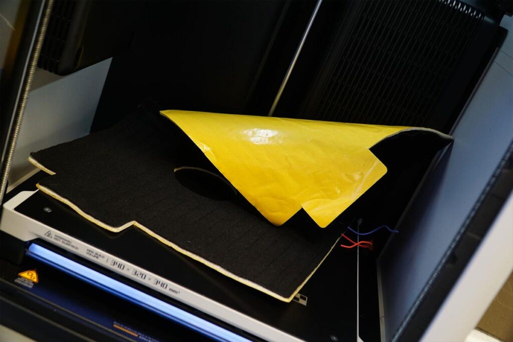 Kaschierung für Heizelemente für industrielle 3D-Drucker vom Hersteller TFP Technology