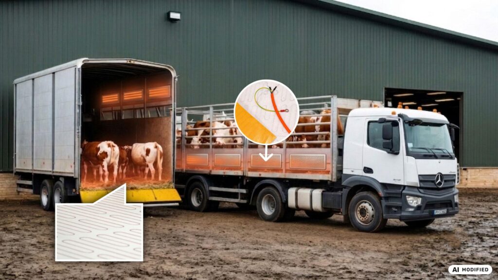 Heizelemente für Viehtransporter vom Hersteller TFP Technology